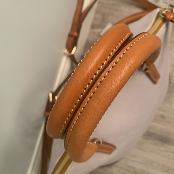 DOONEY & BOURKE CHARLIE Crossbody SATCHEL Signature Lavender NWT - Picture 5 of 8